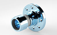 45 - Class 300 Flange Forged - SAE 4130 Alloy Steel