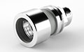 13 - 37° Male Adapter - Stainless Steel