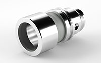 108 - Vented Hose Adapter - Stainless Steel